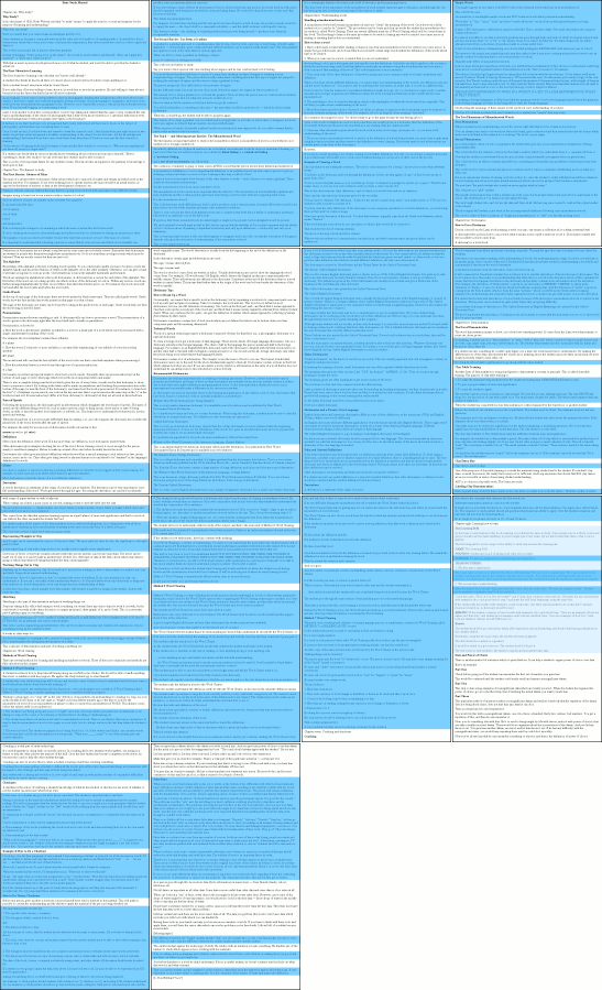 Studytech.org: Basic Study Manual vs. Scientology scriptures