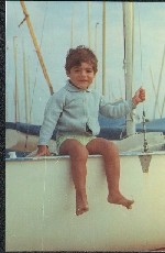 Eric Rubio as child